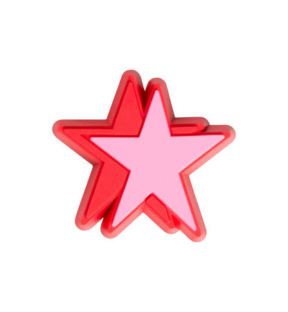CROCS Jibbitz Pink Star Shoes Charm - Supersports Thailand