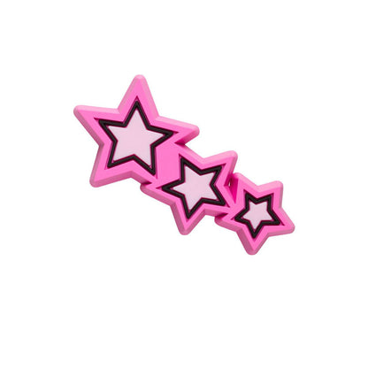 CROCS Jibbitz Triple Pink Star Shoes Charm - Supersports Thailand