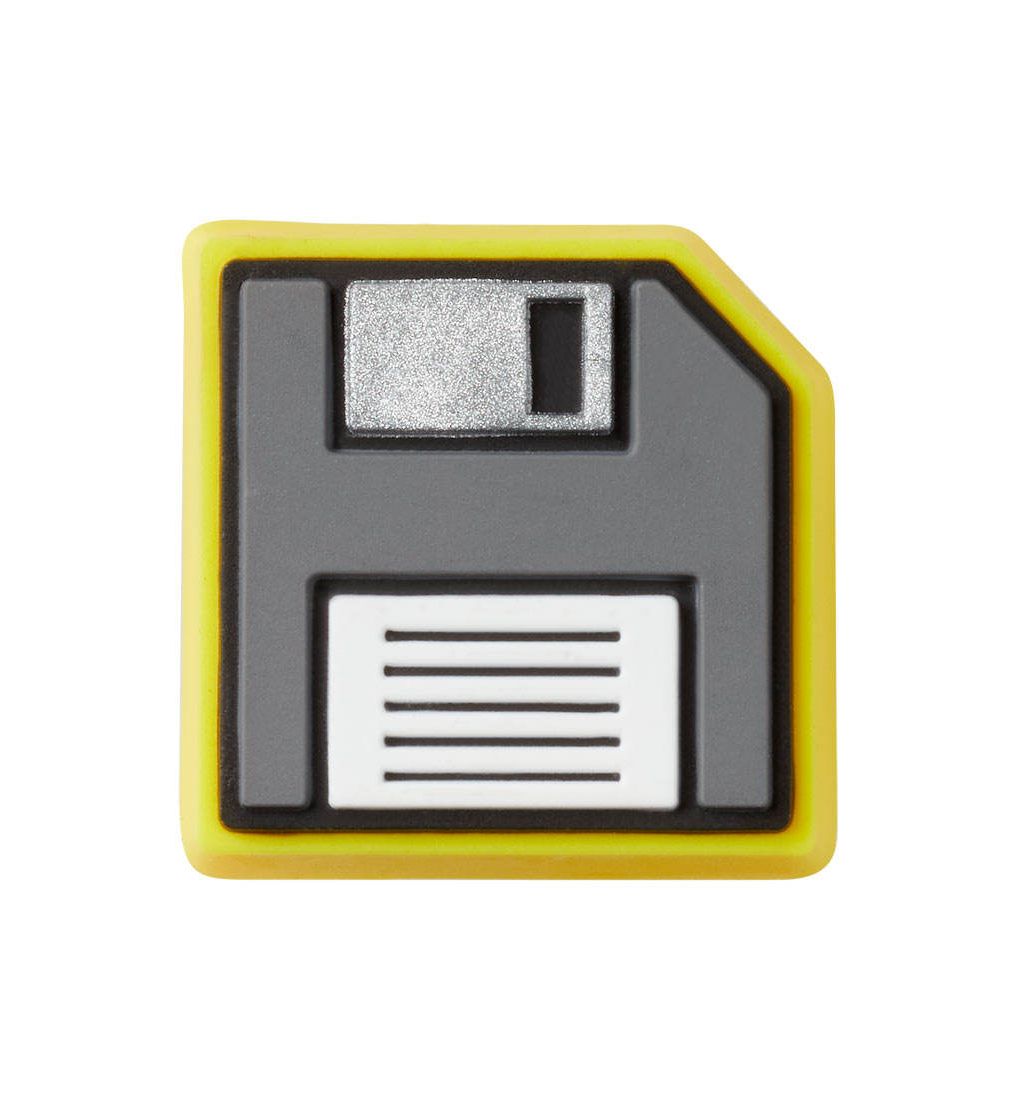 CROCS Jibbitz Floppy Disc Shoes Charm - Supersports Thailand Supersports Thailand
