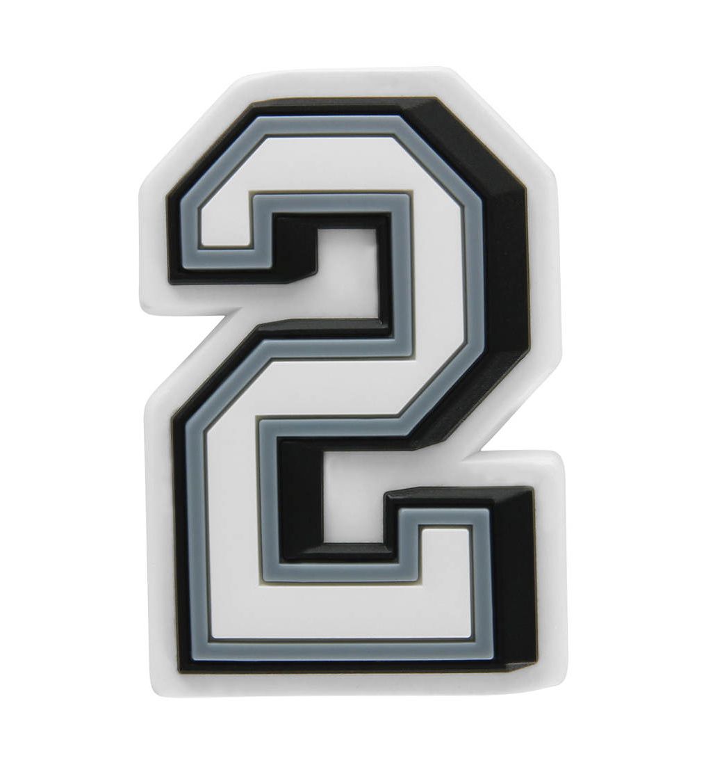 CROCS Jibbitz Number 2 Shoe Charms - Supersports Thailand Supersports Thailand