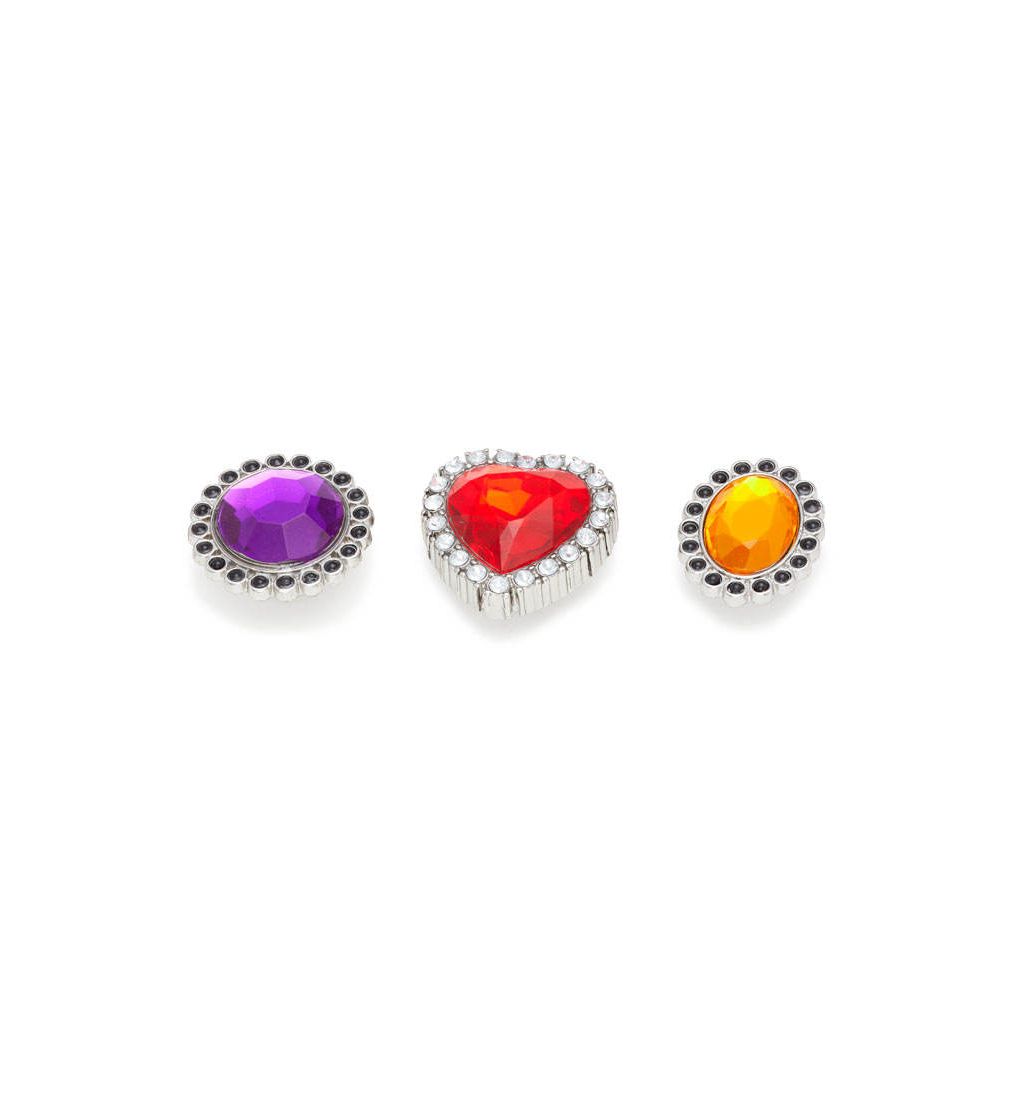 CROCS Jibbitz Gem Diamond 3-Pack Shoes Charm - Supersports Thailand Supersports Thailand