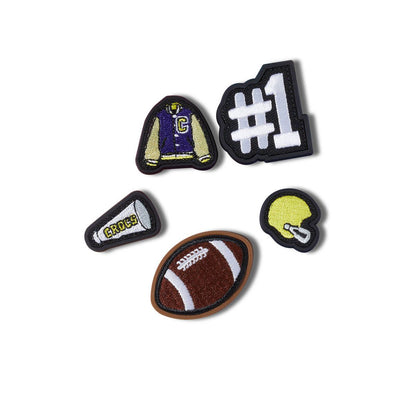 CROCS Jibbitz Varsity Patch 5 pack Shoes Charm - Supersports Thailand