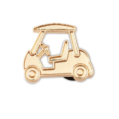 CROCS Jibbitz Gold Golf Cart Shoes Charm - Supersports Thailand