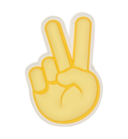 CROCS Jibbitz Peace Hand Sign Shoe Charms - Supersports Thailand