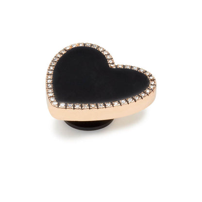 CROCS Jibbitz LED Black Heart Shoes Charm - Supersports Thailand