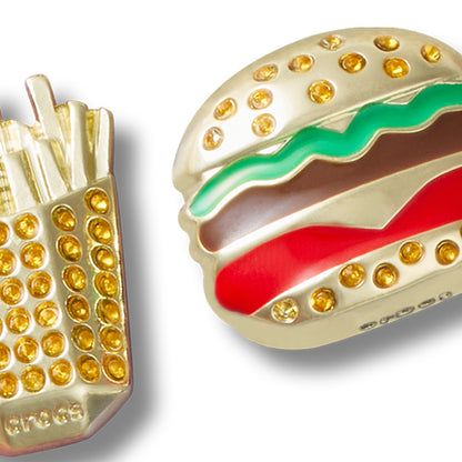 CROCS Jibbitz Gold Spicy Combo 5-Pack Shoes Charm - Supersports Thailand