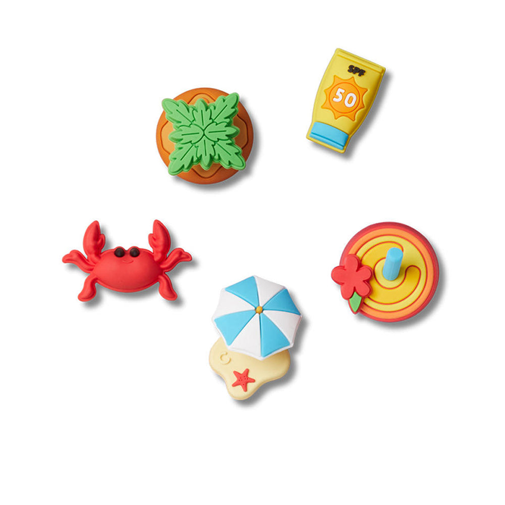 CROCS Jibbitz Beachy 5-Pack Shoes Charm - Supersports Thailand