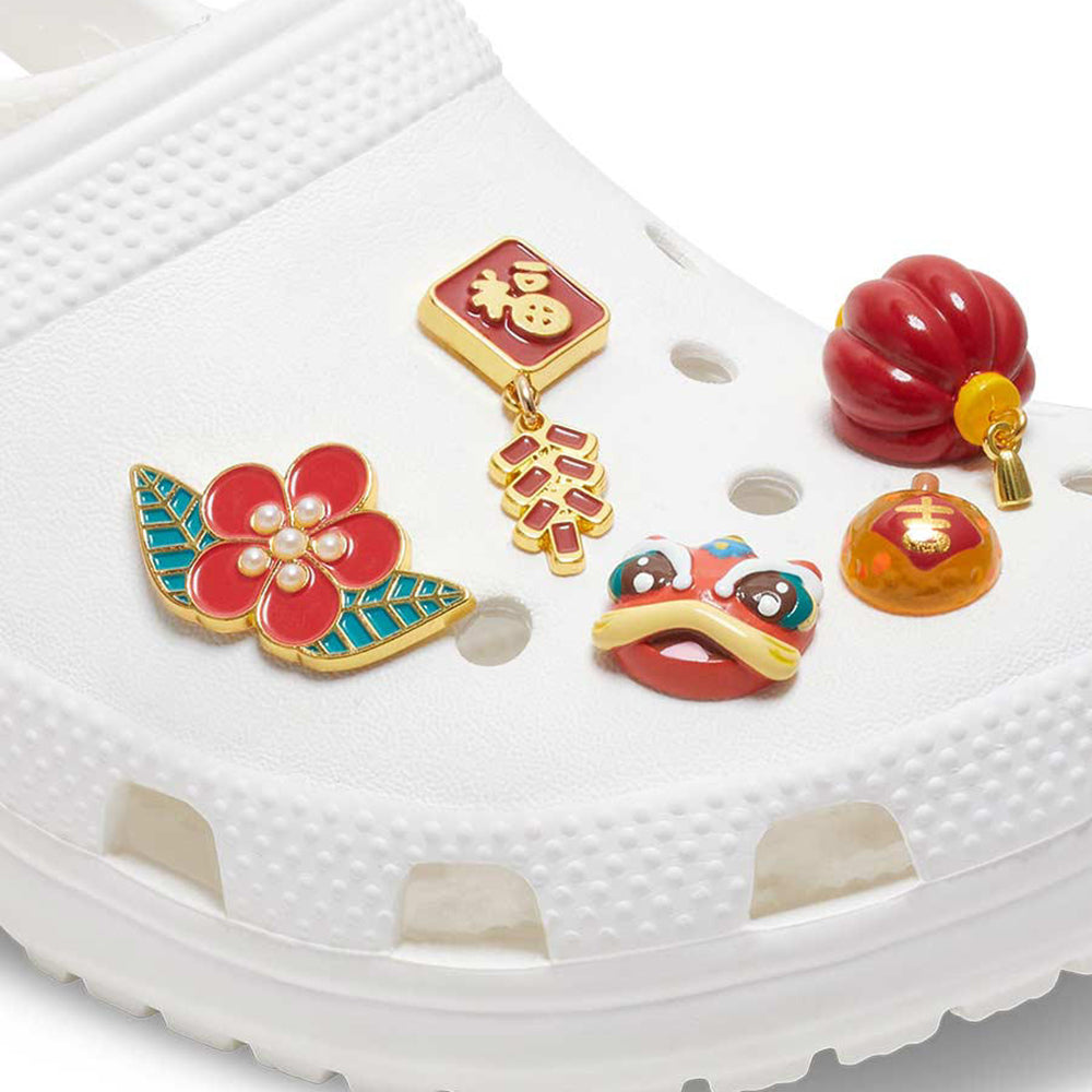 CROCS Jibbitz CNY Red Dragon 5-Pack Shoes Charm - Supersports Thailand