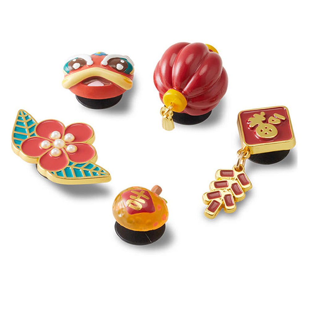 CROCS Jibbitz CNY Red Dragon 5-Pack Shoes Charm - Supersports Thailand