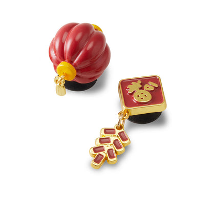 CROCS Jibbitz CNY Red Dragon 5-Pack ตัวติดรองเท้า