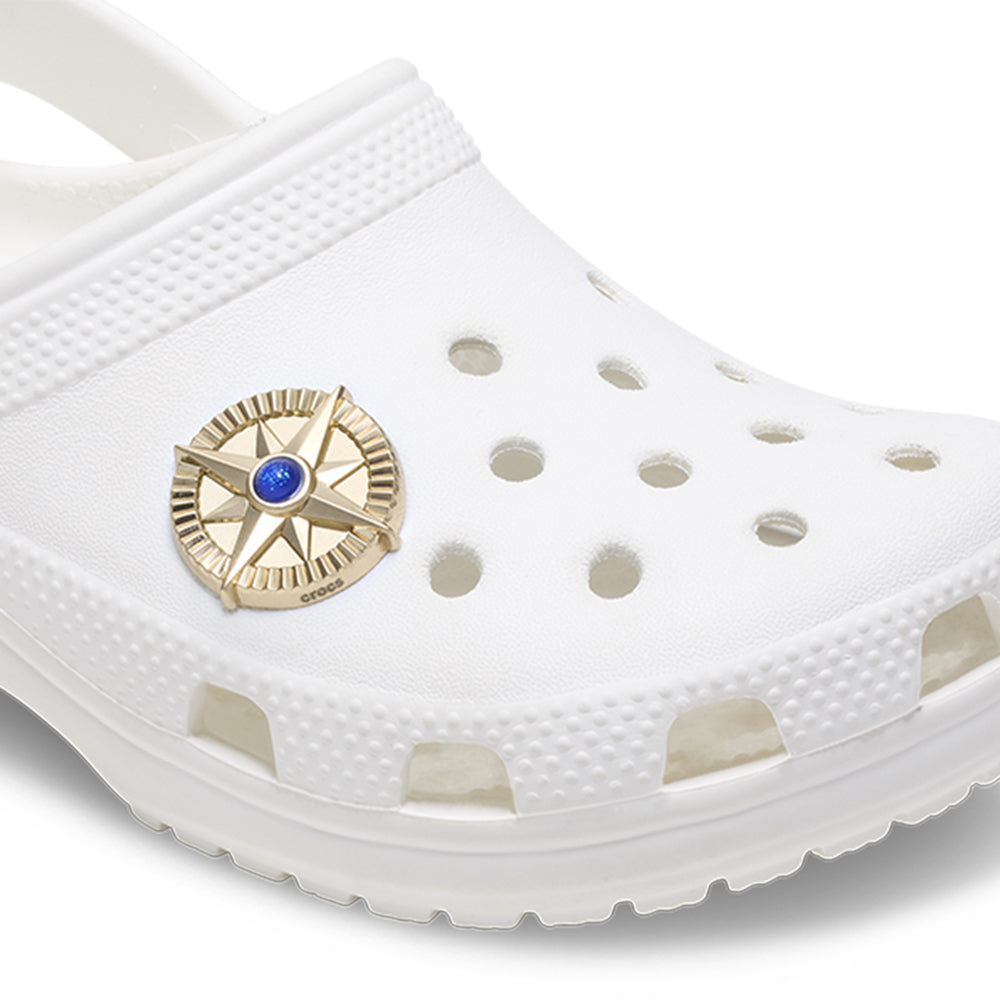 CROCS Jibbitz Gold Star Navy Gem Shoes Charm - Supersports Thailand