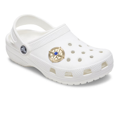 CROCS Jibbitz Gold Star Navy Gem Shoes Charm - Supersports Thailand