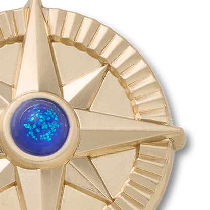 CROCS Jibbitz Gold Star Navy Gem Shoes Charm - Supersports Thailand