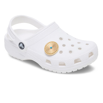 CROCS Jibbitz Gold Turquoise Western Stud Shoes Charm - Supersports Thailand