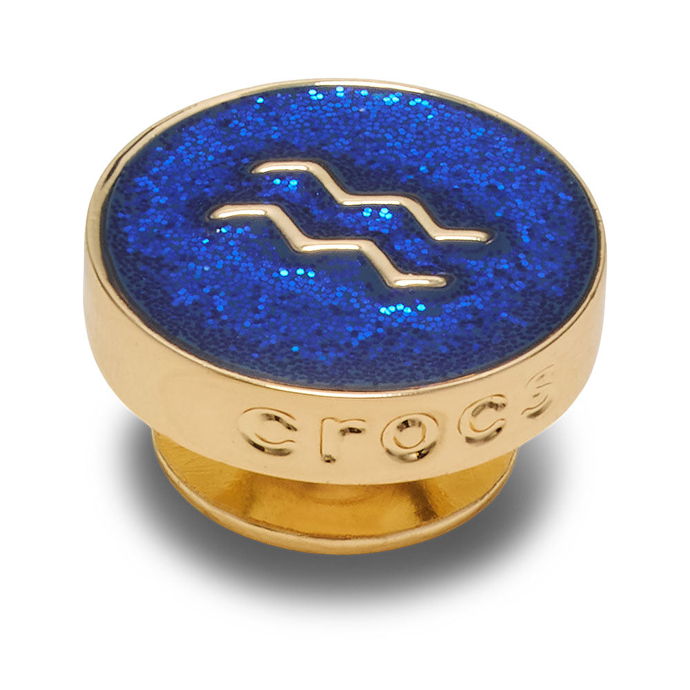 CROCS Jibbitz Gold Aquarius Shoes Charm - Supersports Thailand Supersports Thailand