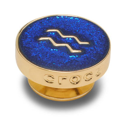 CROCS Jibbitz Gold Aquarius Shoes Charm - Supersports Thailand