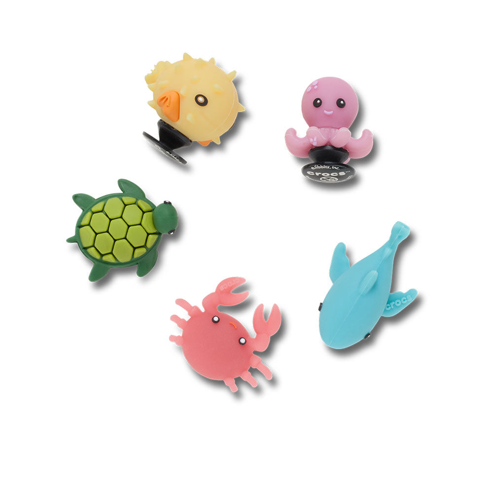 CROCS Jibbitz UV Changing Sea Animals 5-Pack Shoes Charm - Supersports Thailand Supersports Thailand