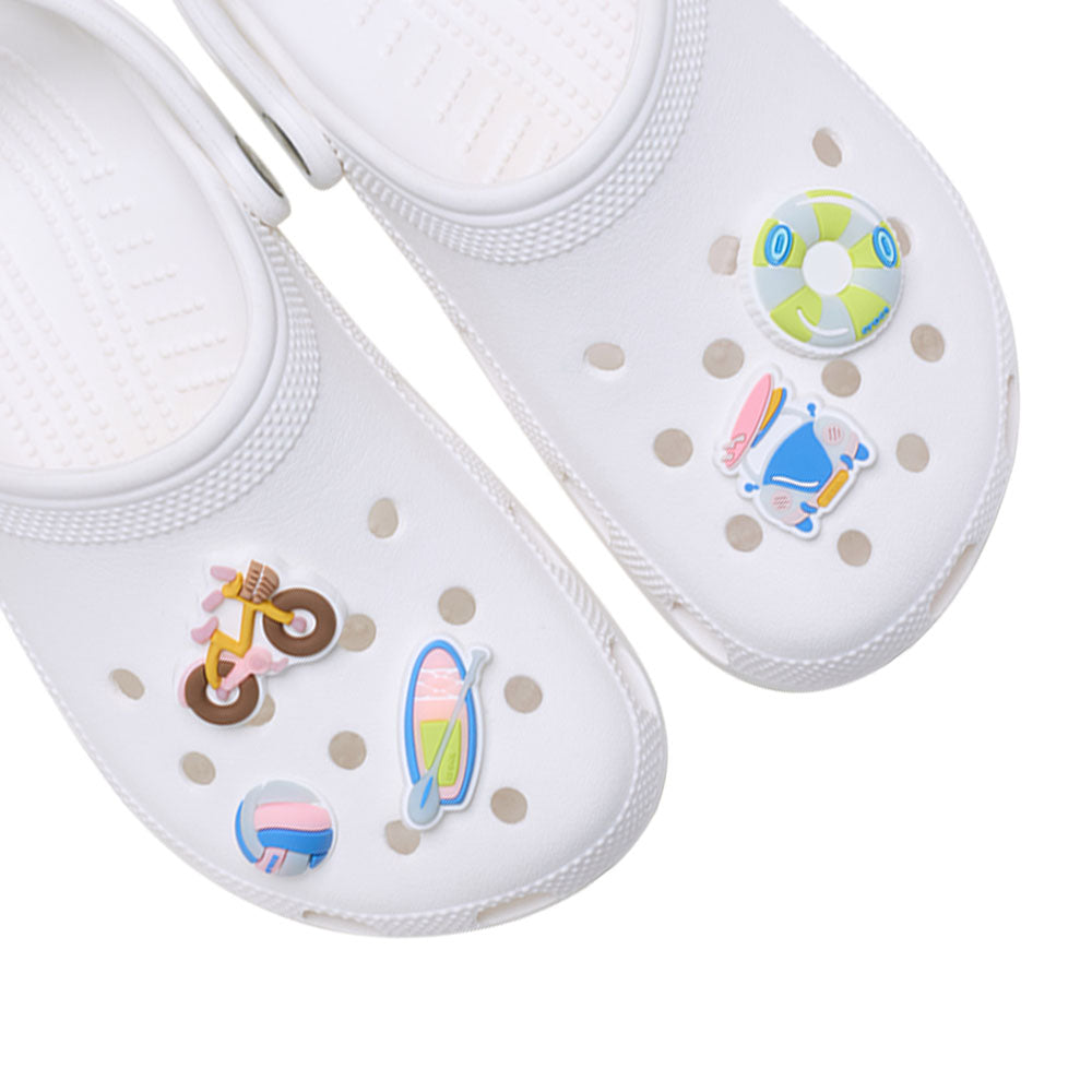CROCS Jibbitz UV Changing Beach 5-Pack Shoes Charm - Supersports Thailand