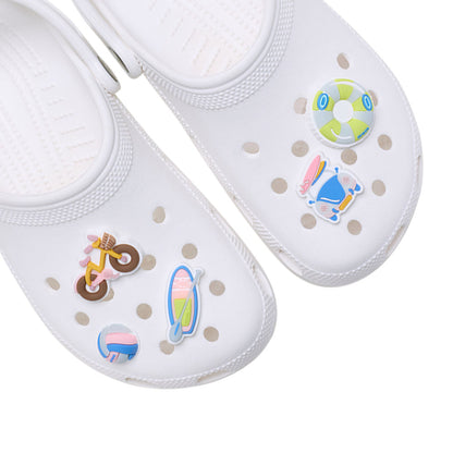CROCS Jibbitz UV Changing Beach 5-Pack Shoes Charm - Supersports Thailand