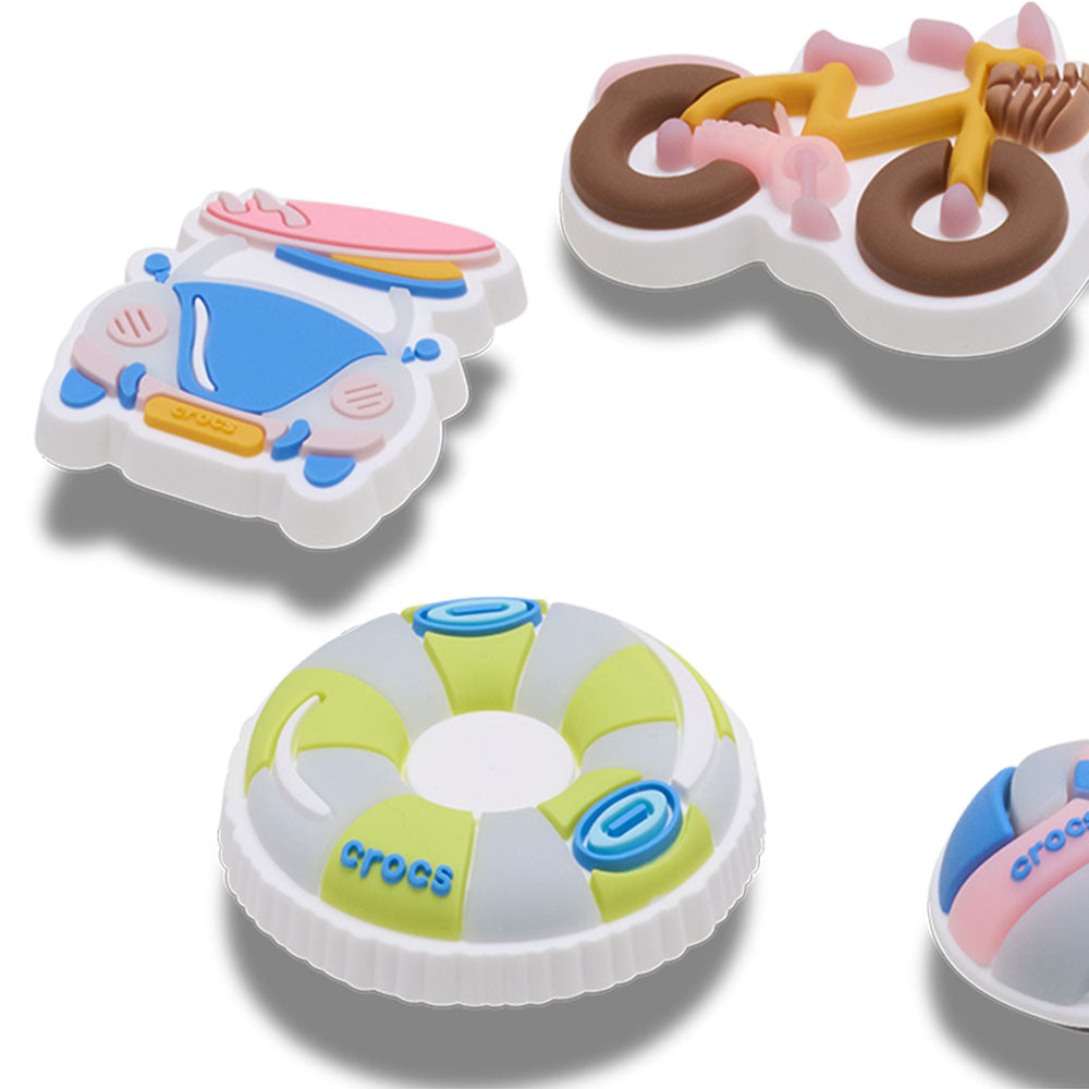CROCS Jibbitz UV Changing Beach 5-Pack Shoes Charm - Supersports Thailand Supersports Thailand