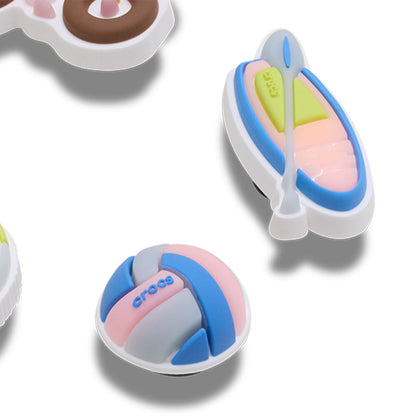 CROCS Jibbitz UV Changing Beach 5-Pack Shoes Charm - Supersports Thailand