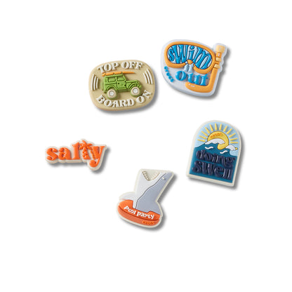 CROCS Jibbitz Irreverent Summer Icons 5-Pack Shoes Charm - Supersports Thailand