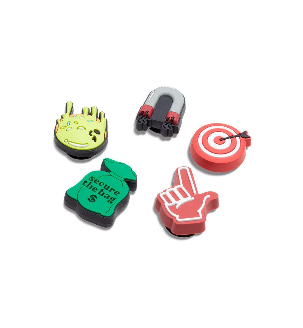 CROCS Jibbitz Word Dude 5 Pack Shoes Charm - Supersports Thailand