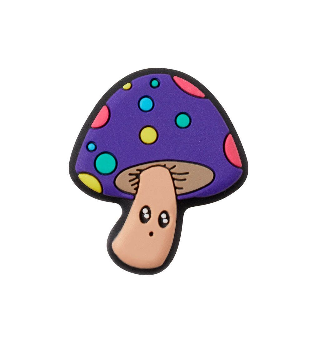 CROCS Jibbitz Purple Mushroom Shoes Charm - Supersports Thailand