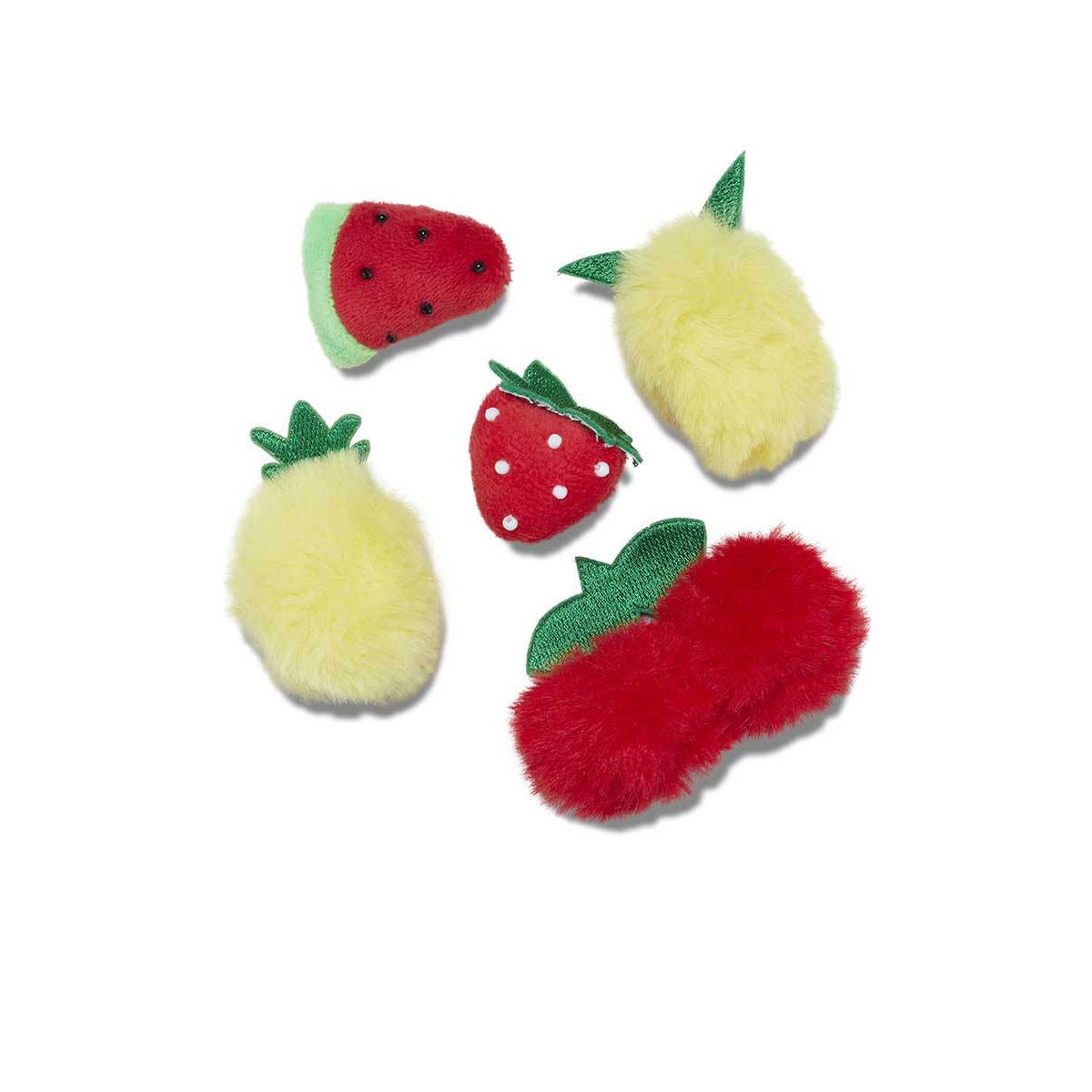 CROCS Jibbitz Pom Pom Fruit Salad 5-Pack Shoes Charm - Supersports Thailand