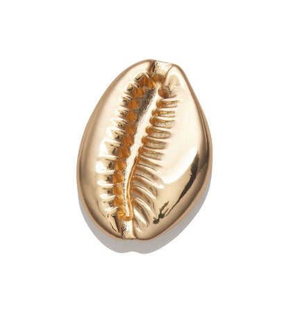 CROCS Jibbitz Gold Puka Shell ตัวติดรองเท้า