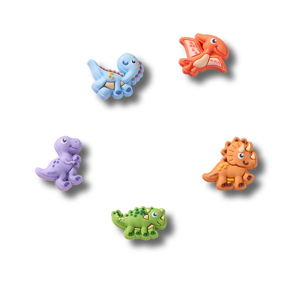 CROCS Jibbitz Tiny Dinos 5-Pack Shoes Charm - Supersports Thailand Supersports Thailand
