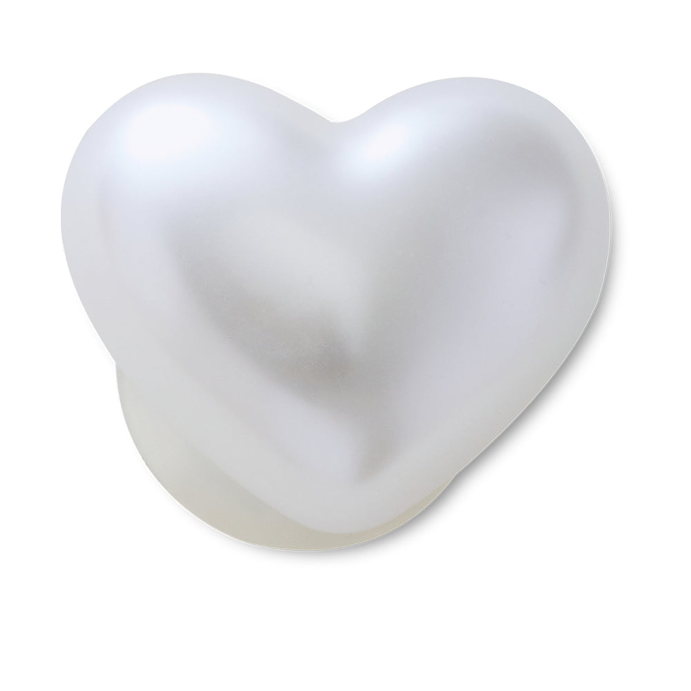 CROCS Jibbitz Pearl Heart Shoes Charm - Supersports Thailand Supersports Thailand