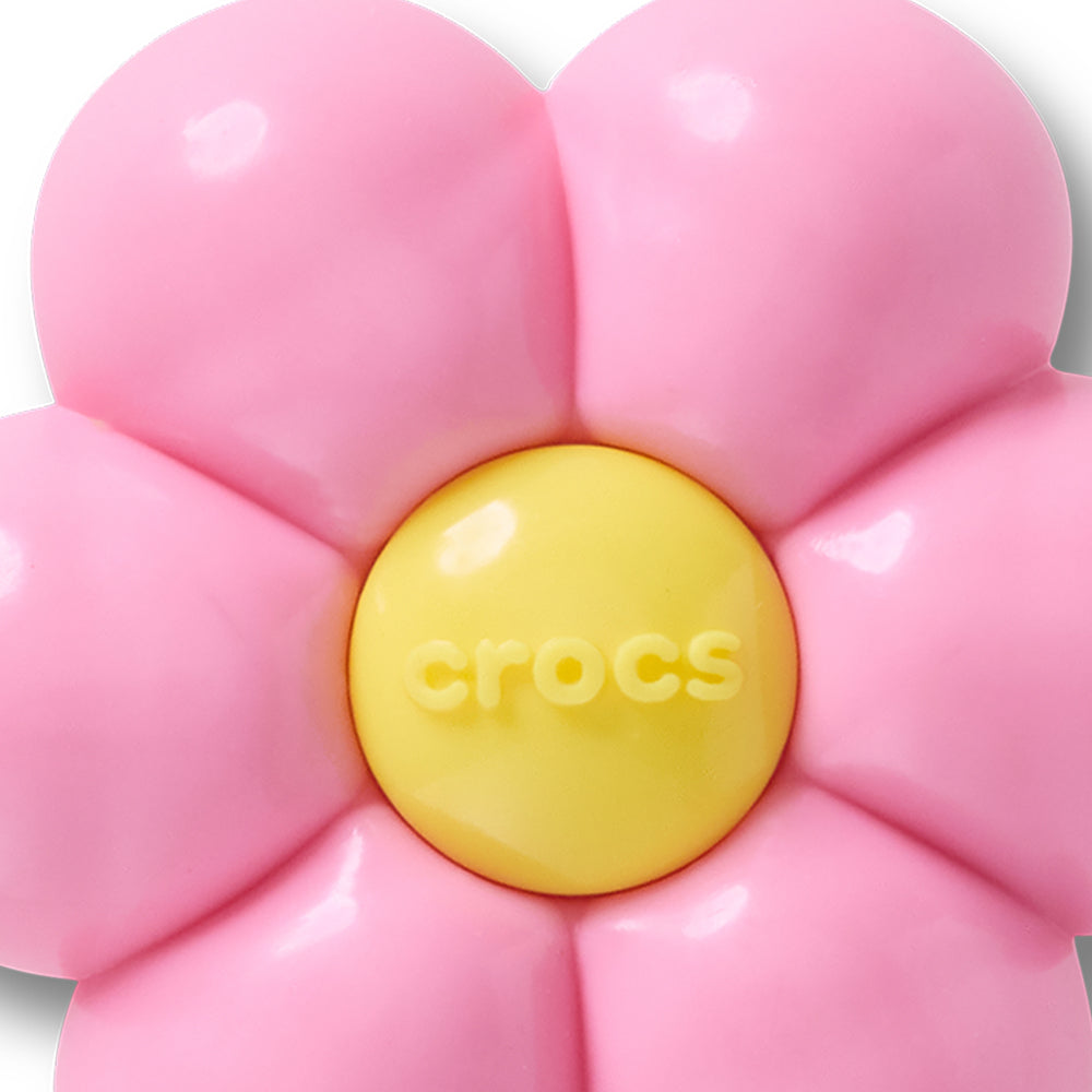 CROCS Jibbitz Puffy Pink Flower Shoes Charm - Supersports Thailand