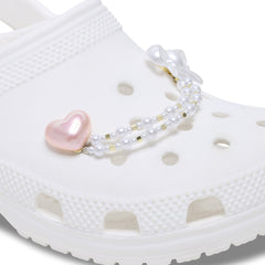CROCS Jibbitz Heart And Bow Chain Shoes Charm - Supersports Thailand