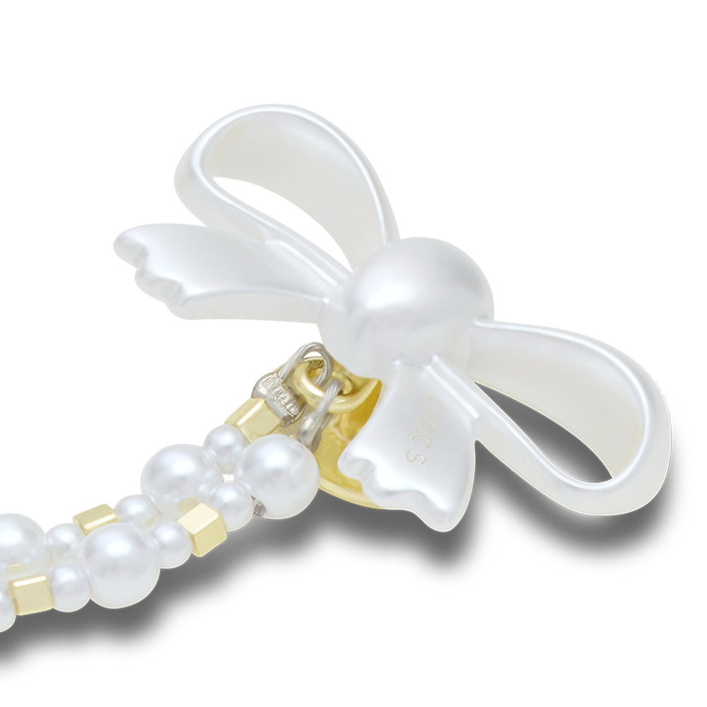 CROCS Jibbitz Heart And Bow Chain Shoes Charm - Supersports Thailand Supersports Thailand