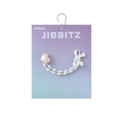 CROCS Jibbitz Heart And Bow Chain Shoes Charm - Supersports Thailand