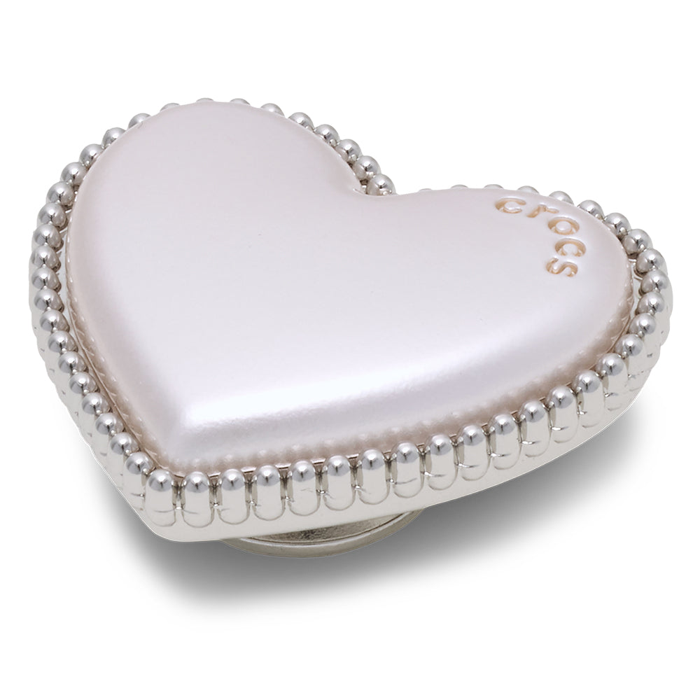 CROCS Jibbitz Pearlized Heart Shoes Charm - Supersports Thailand Supersports Thailand