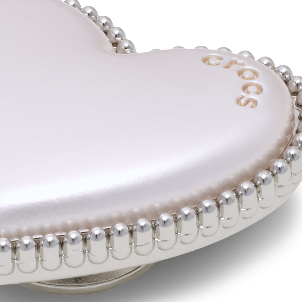 CROCS Jibbitz Pearlized Heart Shoes Charm - Supersports Thailand Supersports Thailand