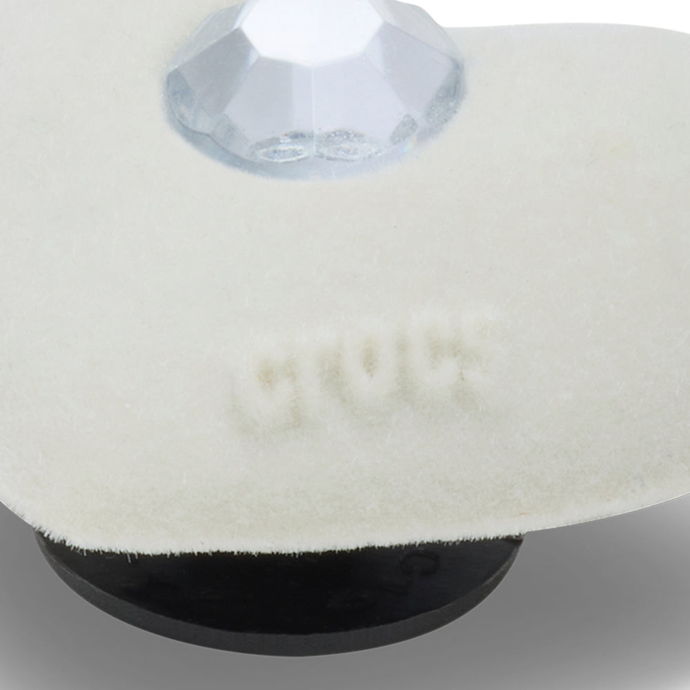 CROCS Jibbitz Rhinestone Flocked Heart Shoes Charm - Supersports Thailand Supersports Thailand