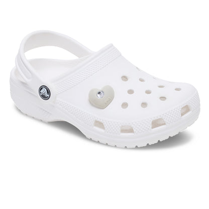 CROCS Jibbitz Rhinestone Flocked Heart Shoes Charm - Supersports Thailand