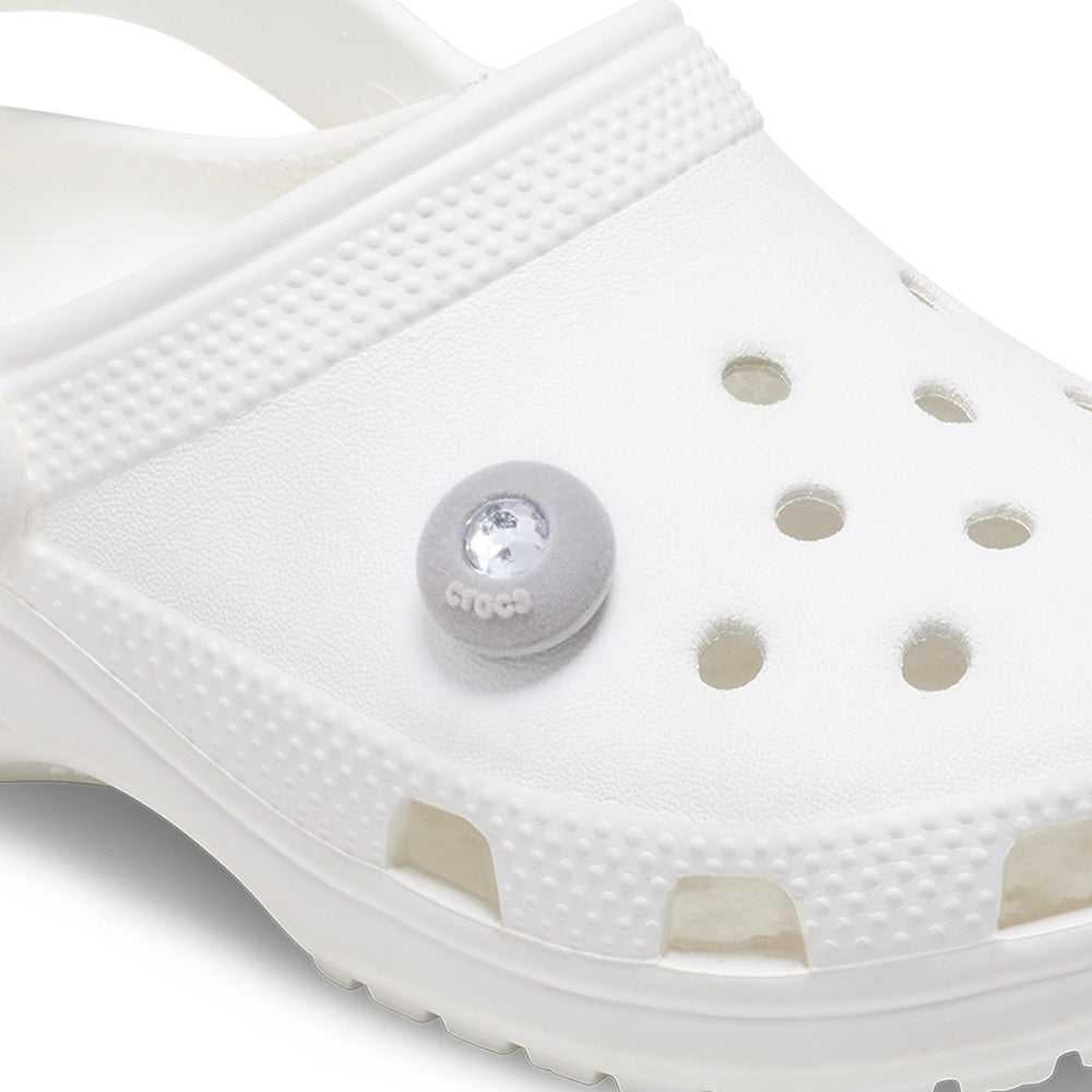 CROCS Jibbitz Flocked Rhinestone Shoes Charm - Supersports Thailand Supersports Thailand