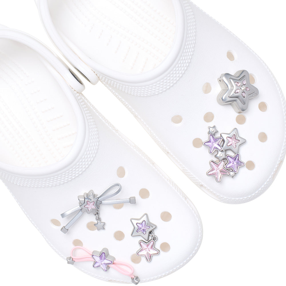 CROCS Jibbitz Stars and Bows 5 Pack ตัวติดรองเท้า Supersports Thailand