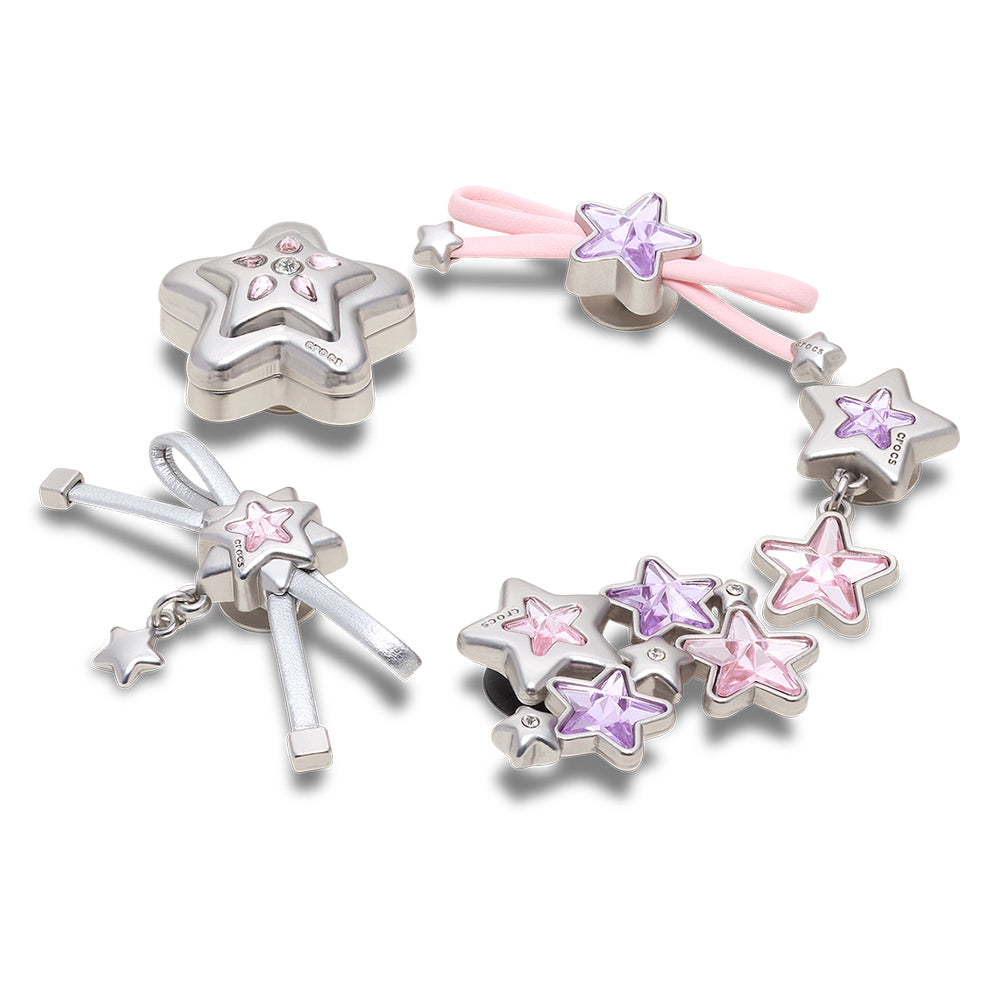 CROCS Jibbitz Stars and Bows 5 Pack ตัวติดรองเท้า Supersports Thailand