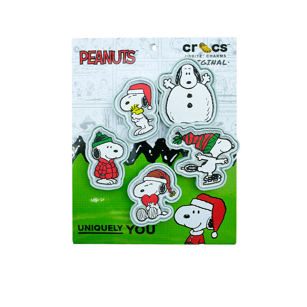CROCS Jibbitz Peanuts Elevated 5 Pack ตัวติดรองเท้า Supersports Thailand