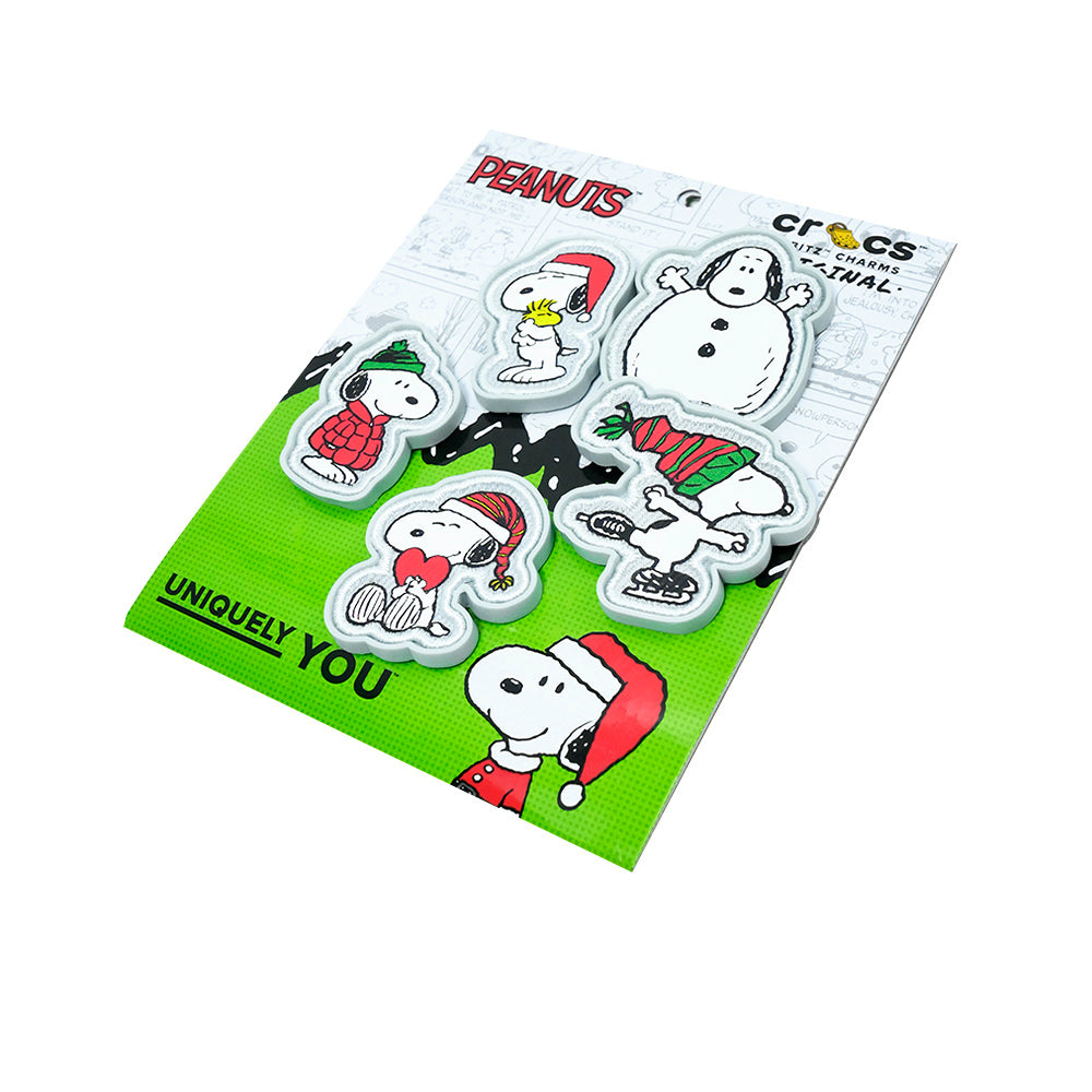 CROCS Jibbitz Peanuts Elevated 5 Pack ตัวติดรองเท้า Supersports Thailand