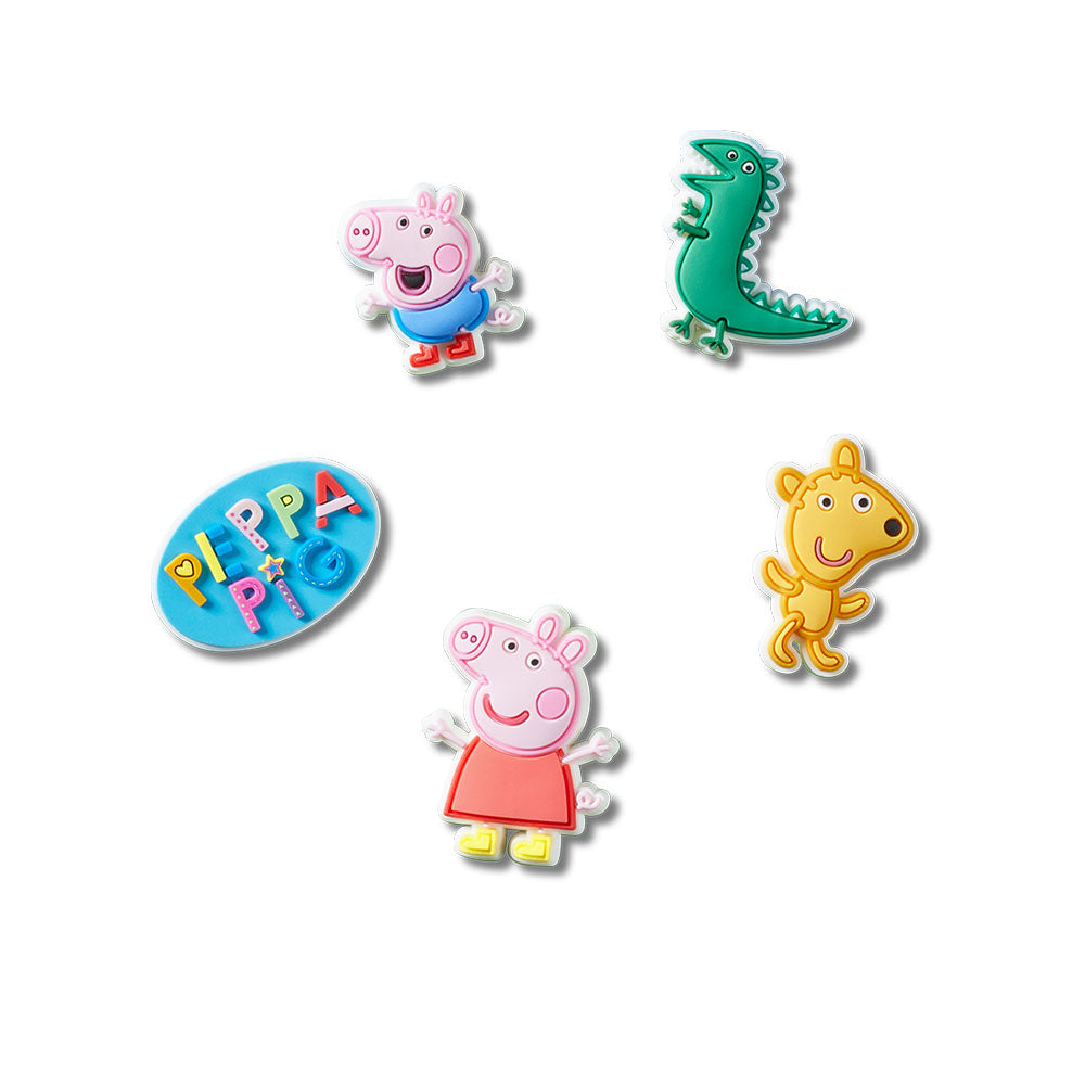 CROCS Jibbitz Peppa Pig 5-Pack Shoes Charm - Supersports Thailand Supersports Thailand