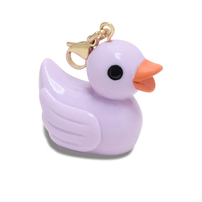 CROCS Jibbitz Purple Rubber Duck ตัวติดรองเท้า