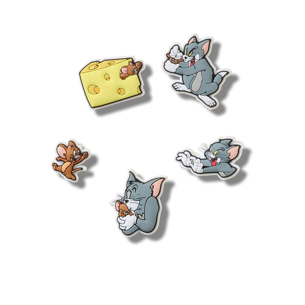 CROCS Jibbitz Tom and Jerry 5-Pack Shoes Charm - Supersports Thailand