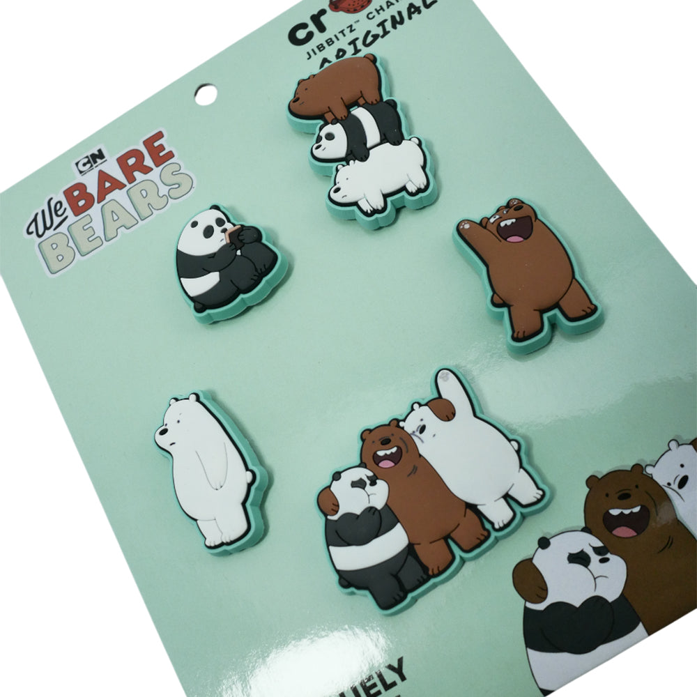 CROCS Jibbitz We Bare Bears 5-Pack ตัวติดรองเท้า