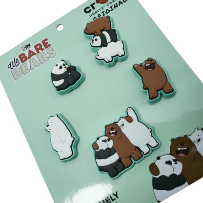 CROCS Jibbitz We Bare Bears 5-Pack ตัวติดรองเท้า